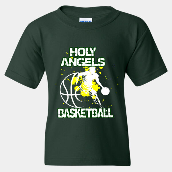 Youth Holy Angels Basketball Tee Thumbnail
